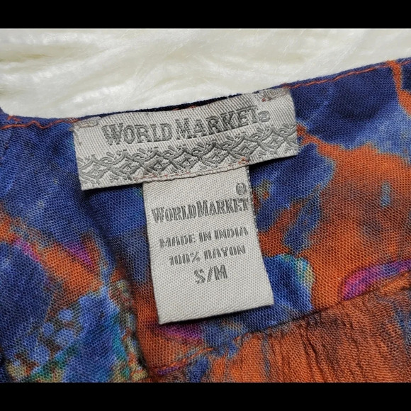 World Market Tie Dye Cami - Picture 3 of 4
